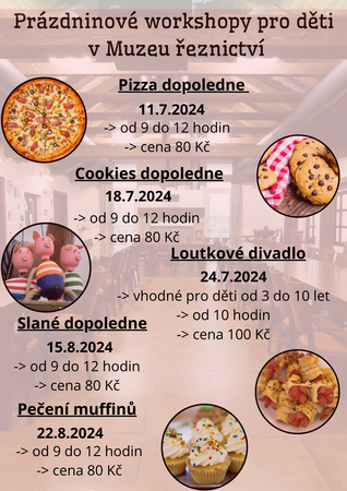 Prázdninové workshopy pro děti